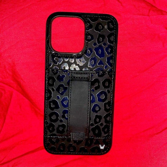 Walli Other - Walli iPhone 14 Pro Max Case in Blacked Out Leopard print